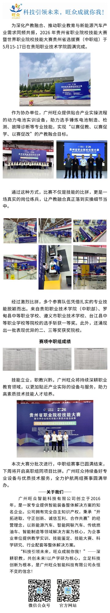 广州旺众智能科技有限公司-让汽车教研更简单！