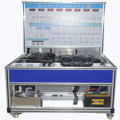 电控汽油发动机实训台视频
