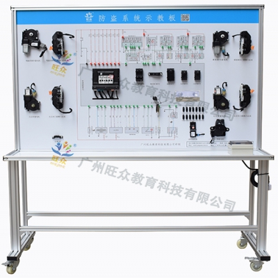 防盗系统示教板